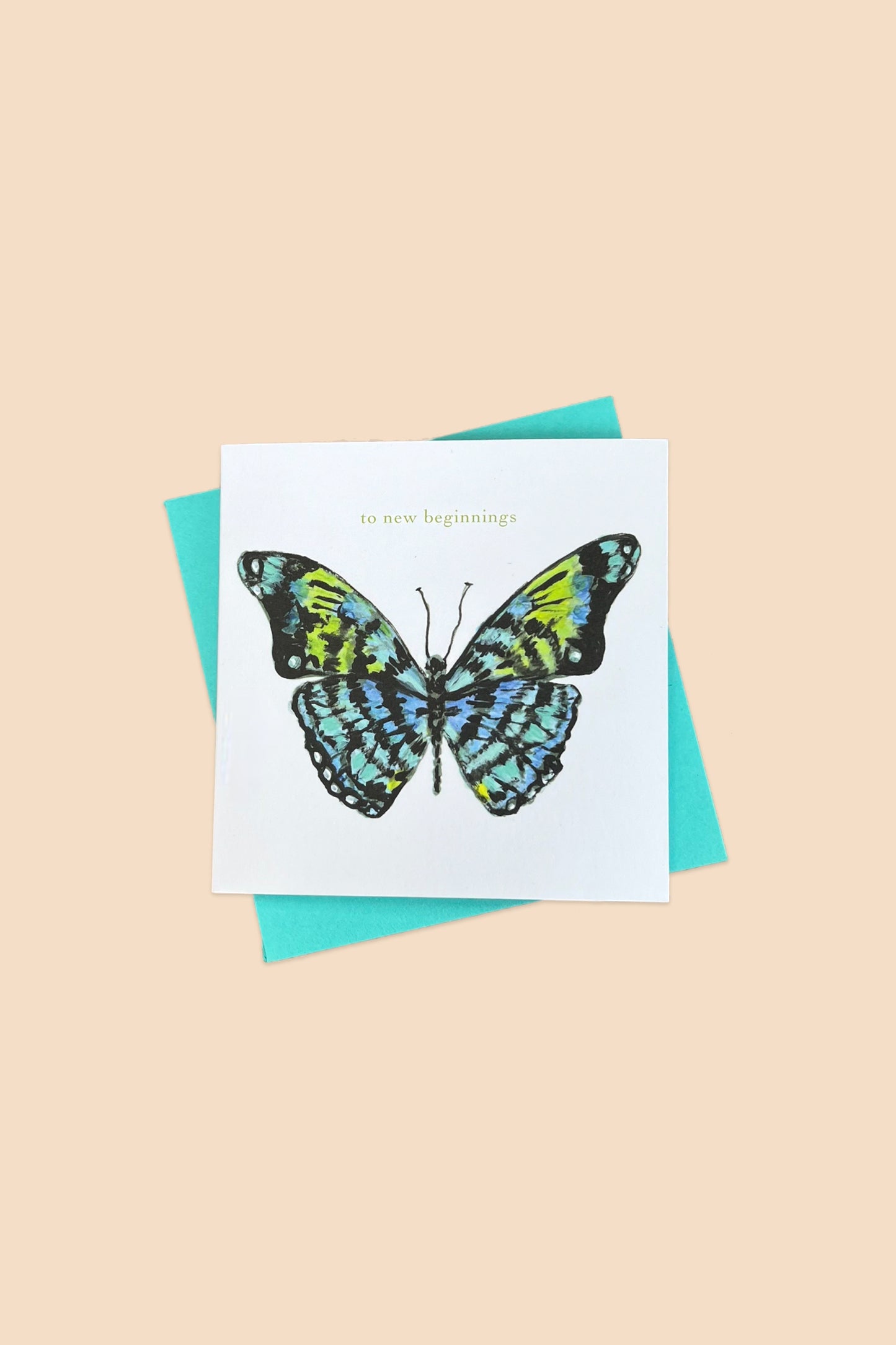 Blue Butterfly Card