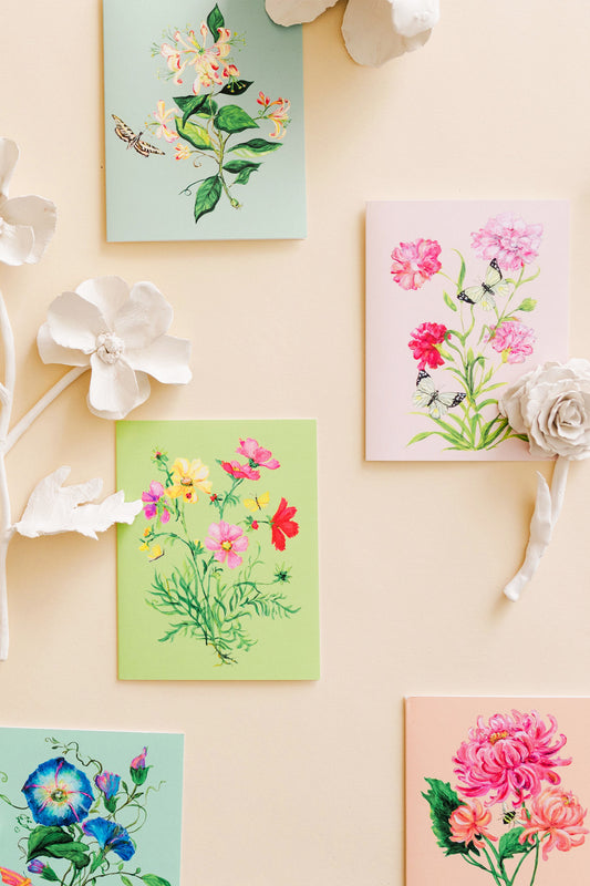 November | Chrysanthemum Card