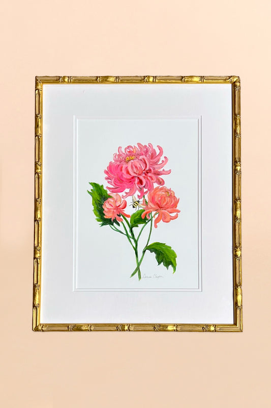 Chrysanthemum Framed Art Print