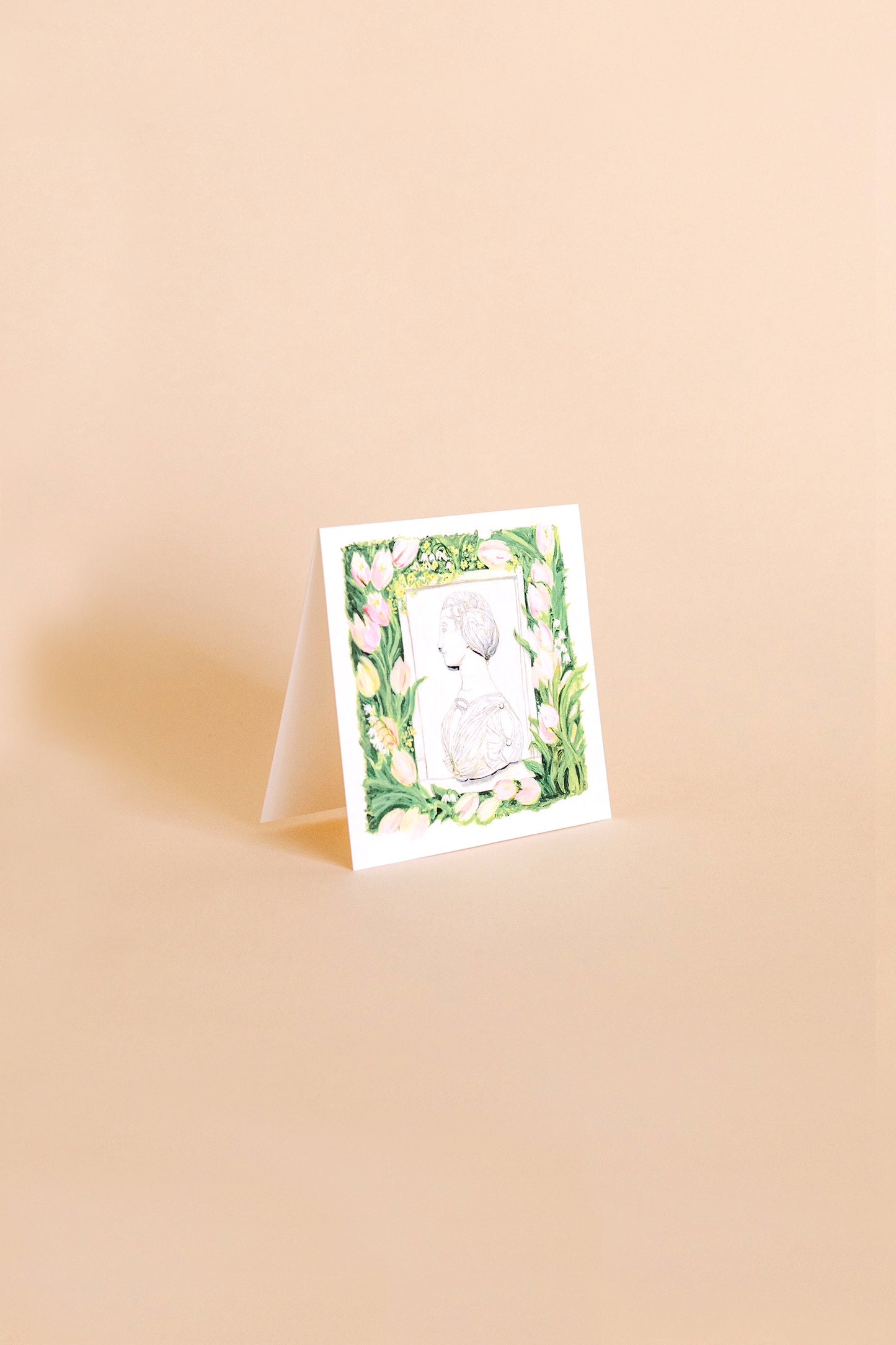 Grecian Lady 6" Card