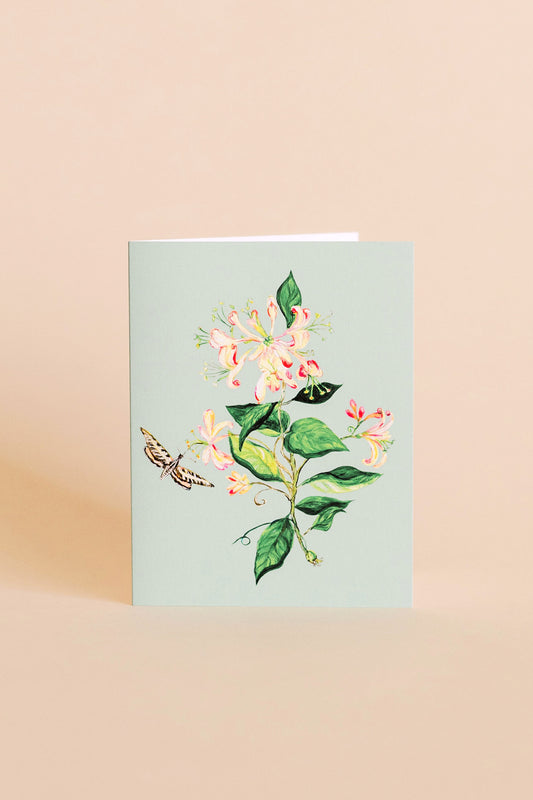 June | Honeysuckle Card