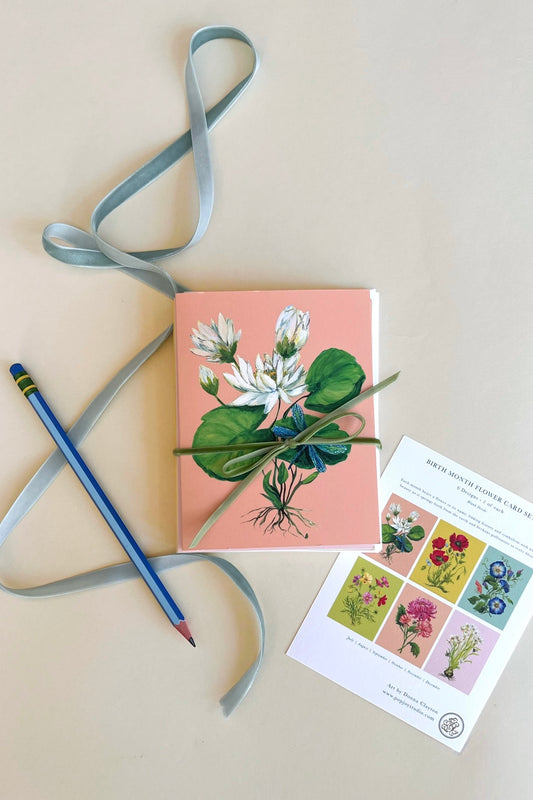 Flowers + Pollinators Card Set | Part 2