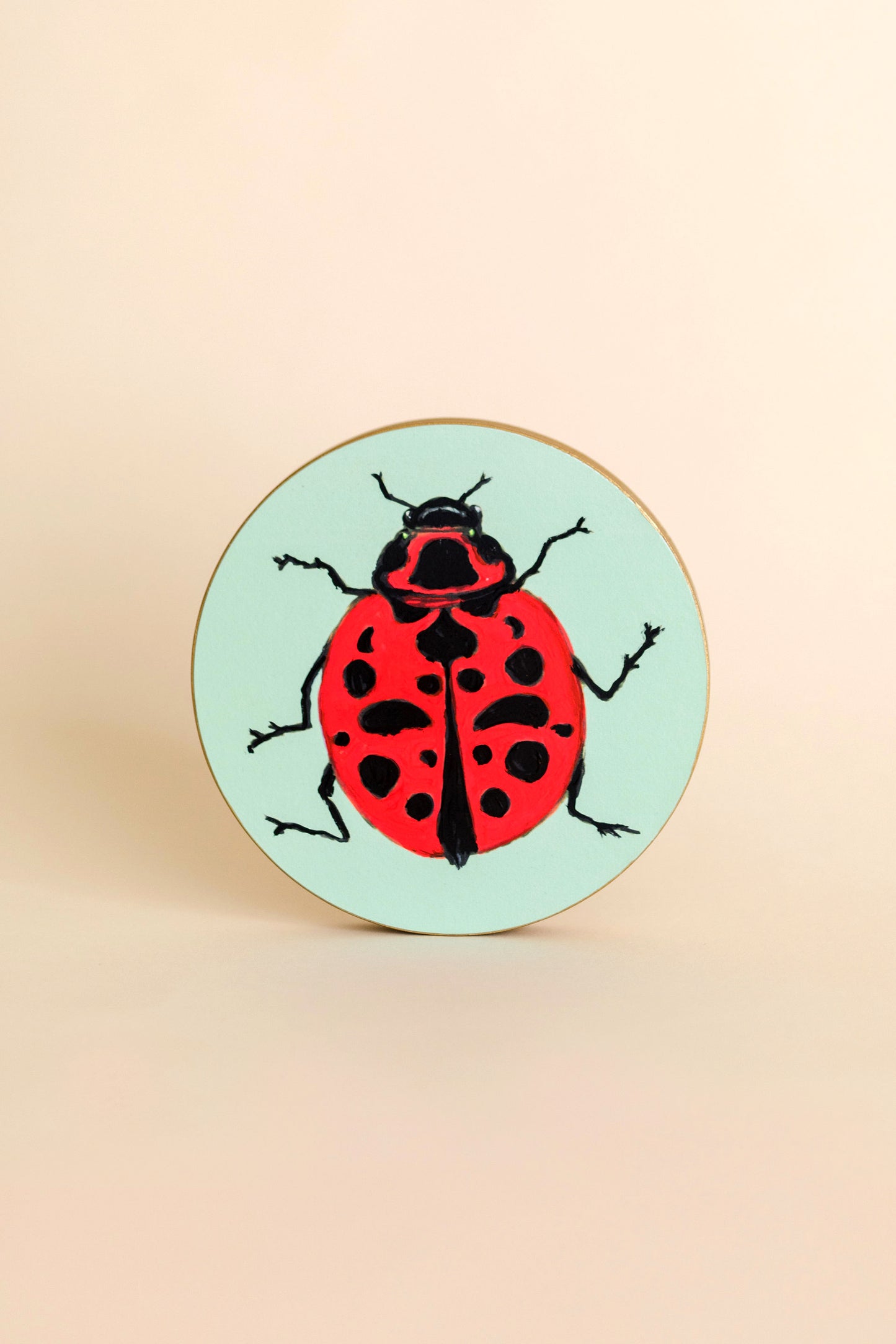 Lady Bug 8" Round