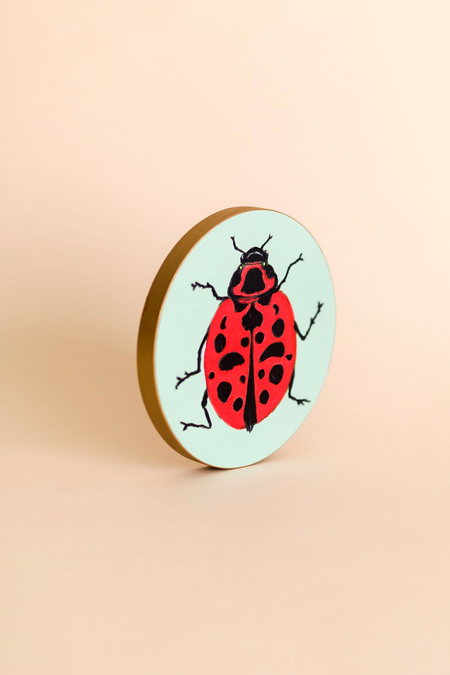 Lady Bug 8" Round