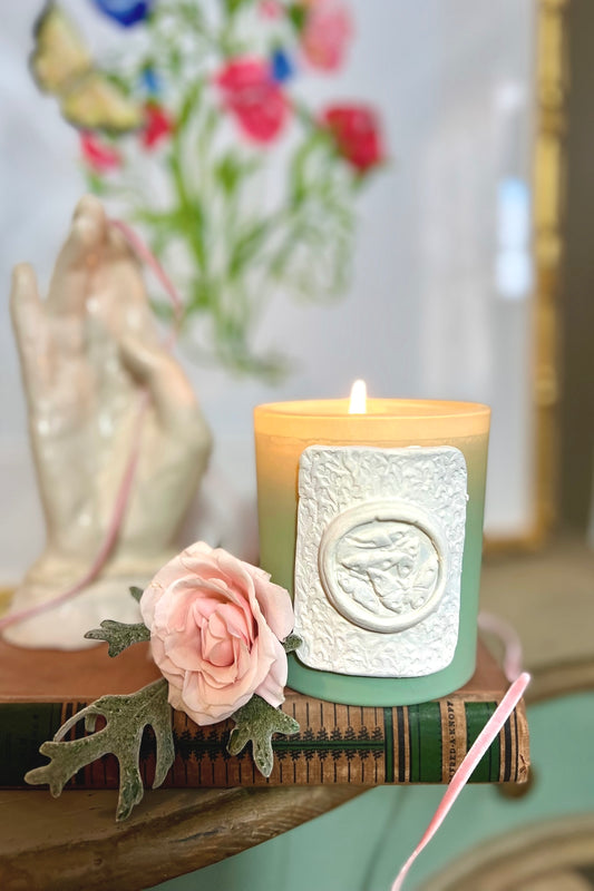 Corinthian Rose Intaglio Candle