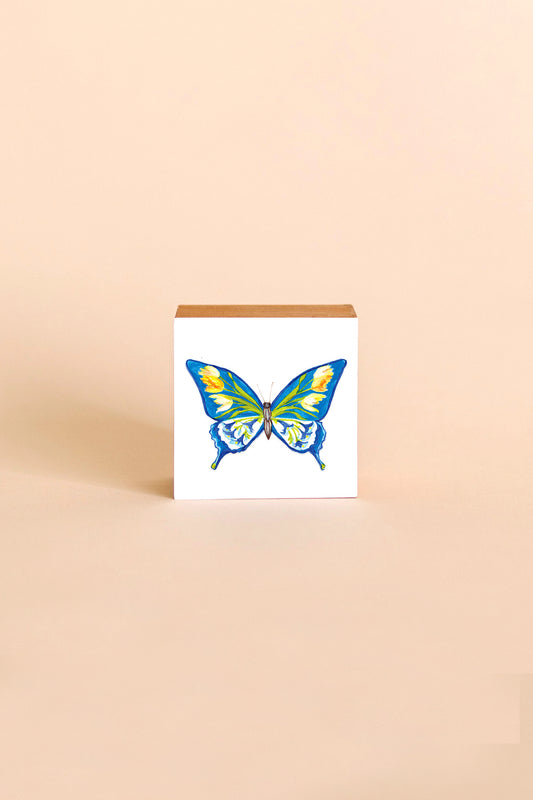Tulip Wing Butterfly 3" Block